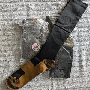 Women/Men Compression Socks with Copper, Size Small/Med - 4 pair New in Pkgs